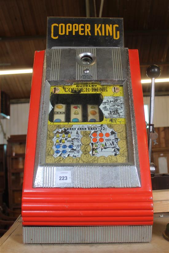 Copper King slot machine